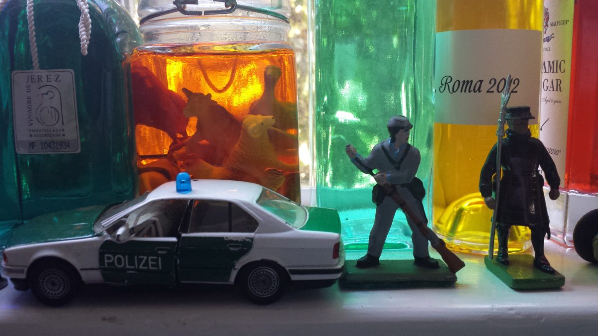 Confederate Soldier and  The Polizei-2