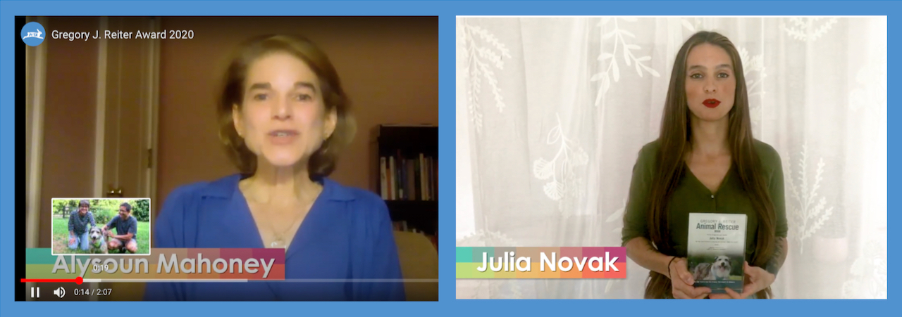 Alysoun and Julia Side by Side